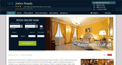 Desktop Screenshot of anticopanadahotelvenice.com